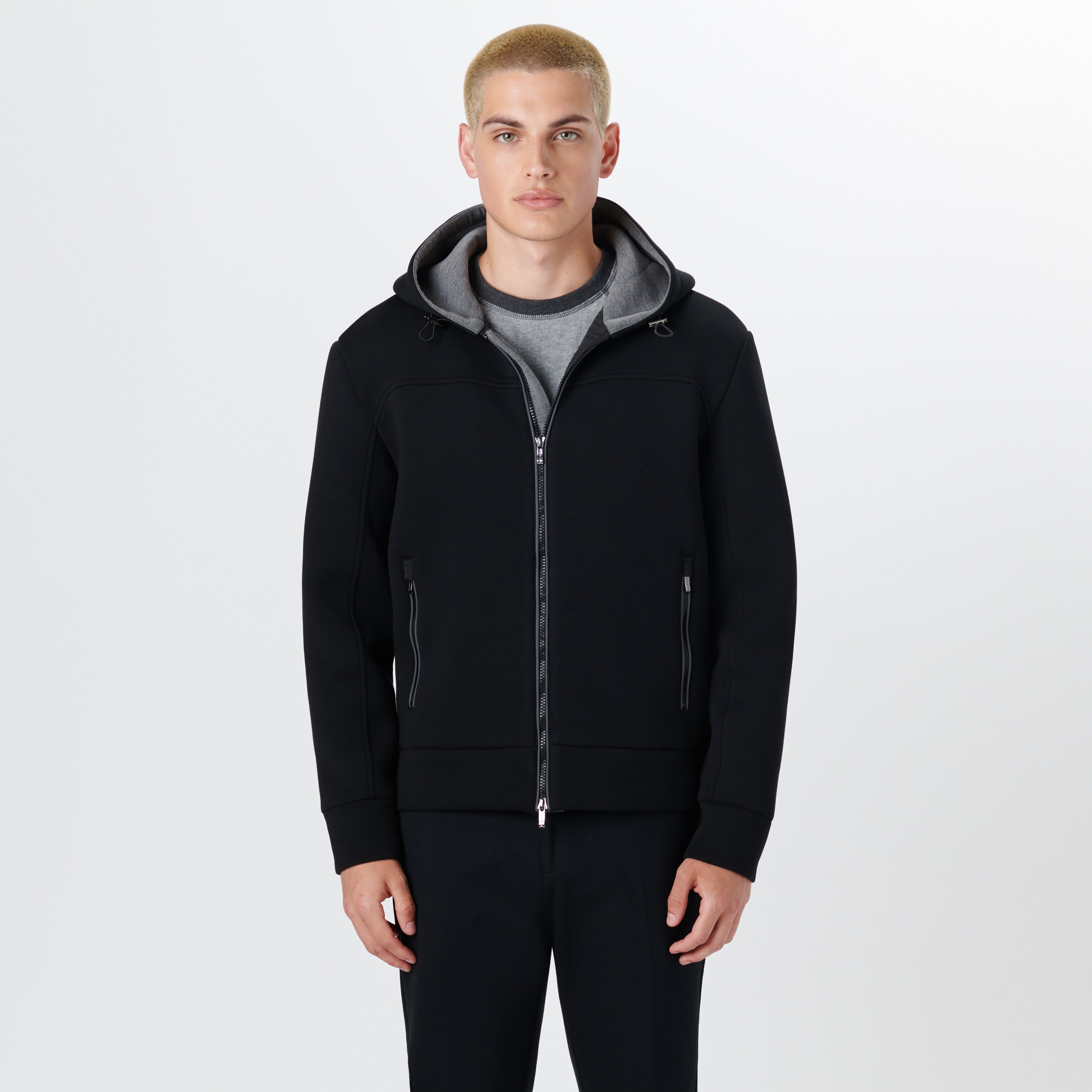 Men's & Women's Full Zip Hooded Jacket - Lightweight Waterproof Windbreaker for Outdoor Activities, Hiking, and Casual Wear