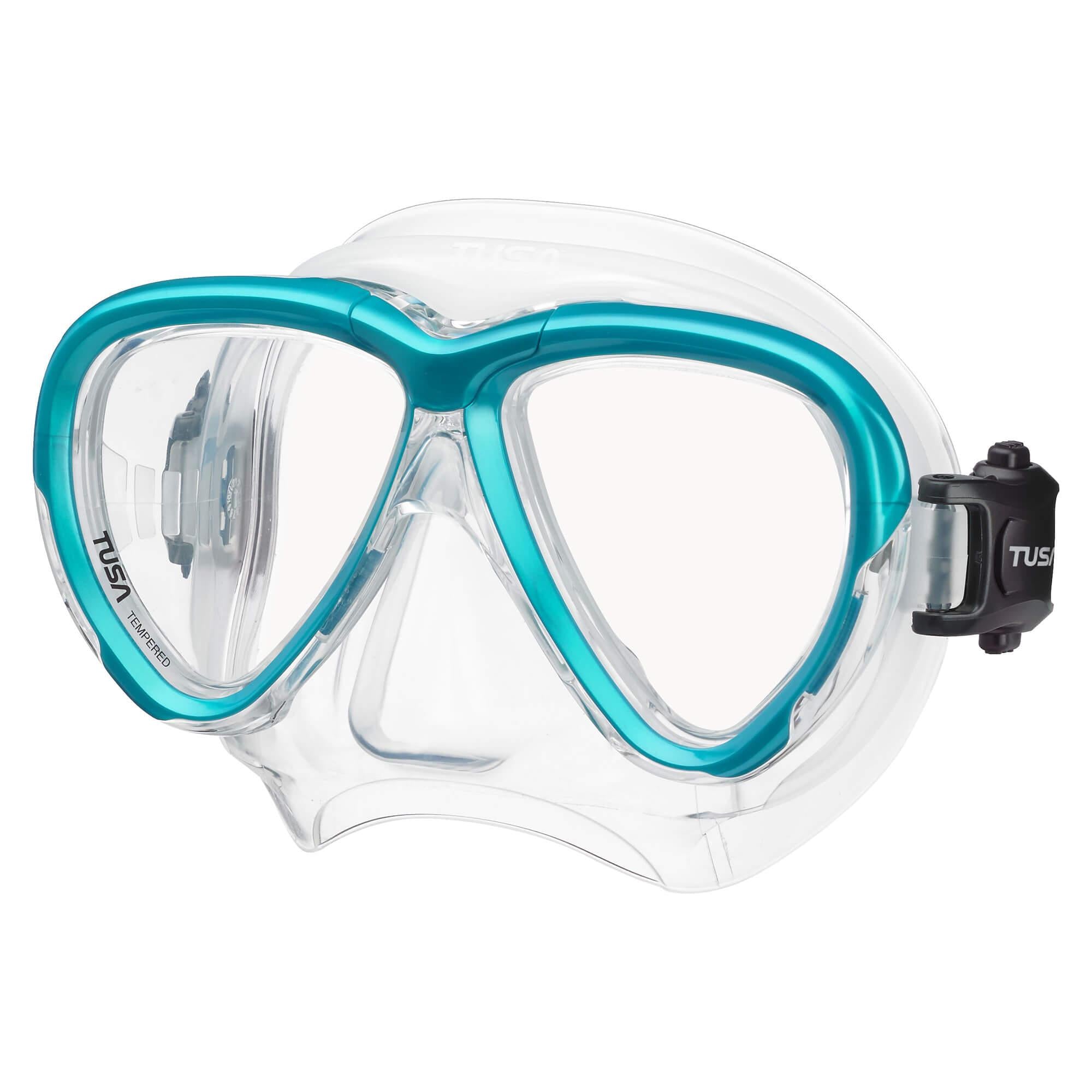 TUSA Intega Snorkeling Mask - Premium Full Face Diving Mask for Adults & Kids - Anti-Fog, Leak-Proof Design for Underwater Exploration & Scuba Diving
