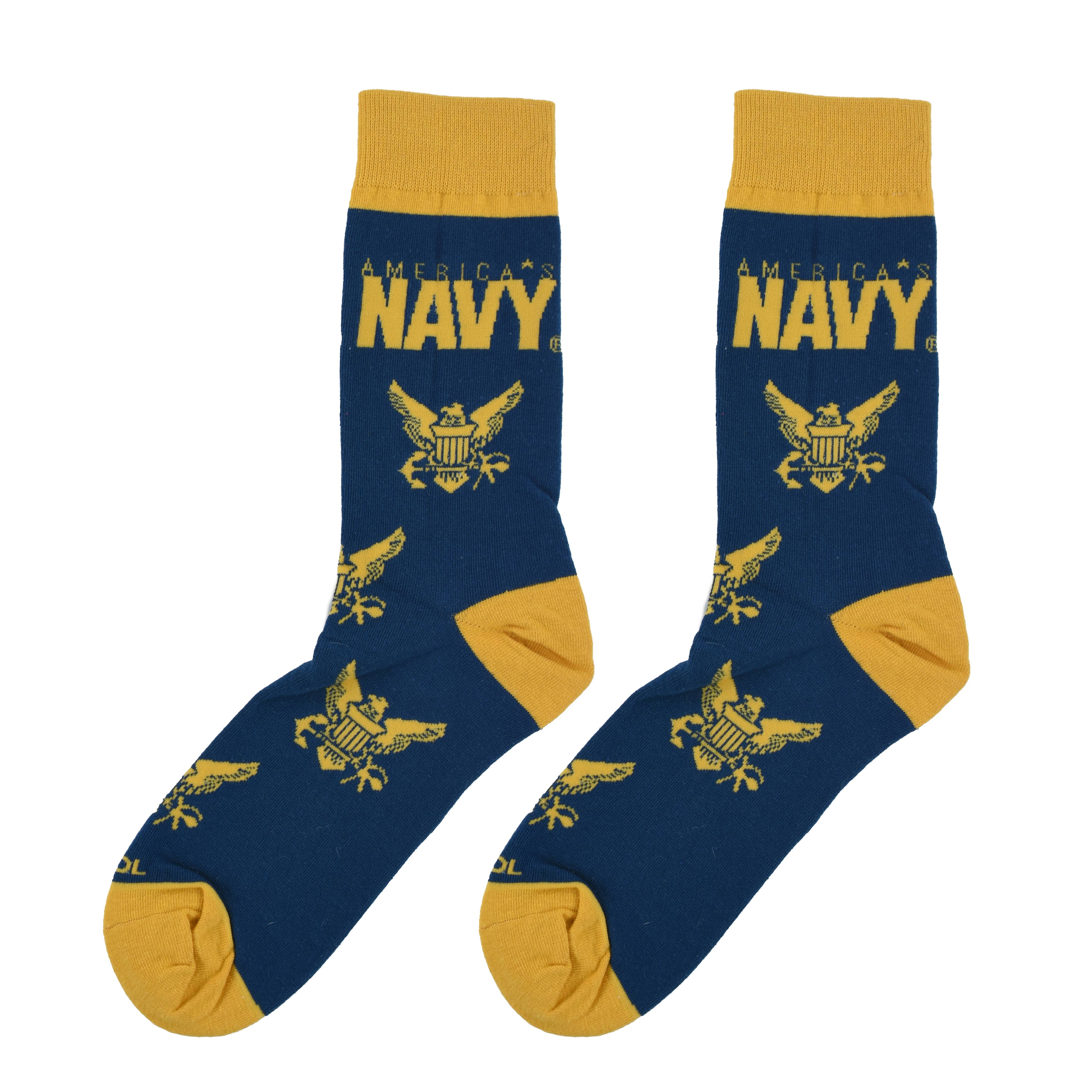 Cool Navy Socks for Men & Women - Comfortable & Stylish Casual Wear for Everyday Use, Sports, and Work