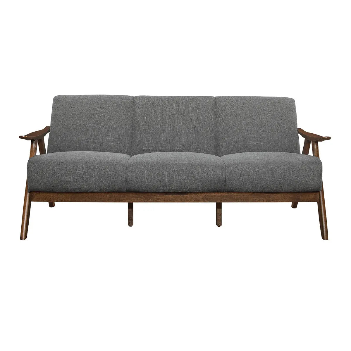 Damala Collection Modern Fabric Sofa 1138 - Comfortable Living Room Couch for Small Spaces, Home Office & Apartment Decor