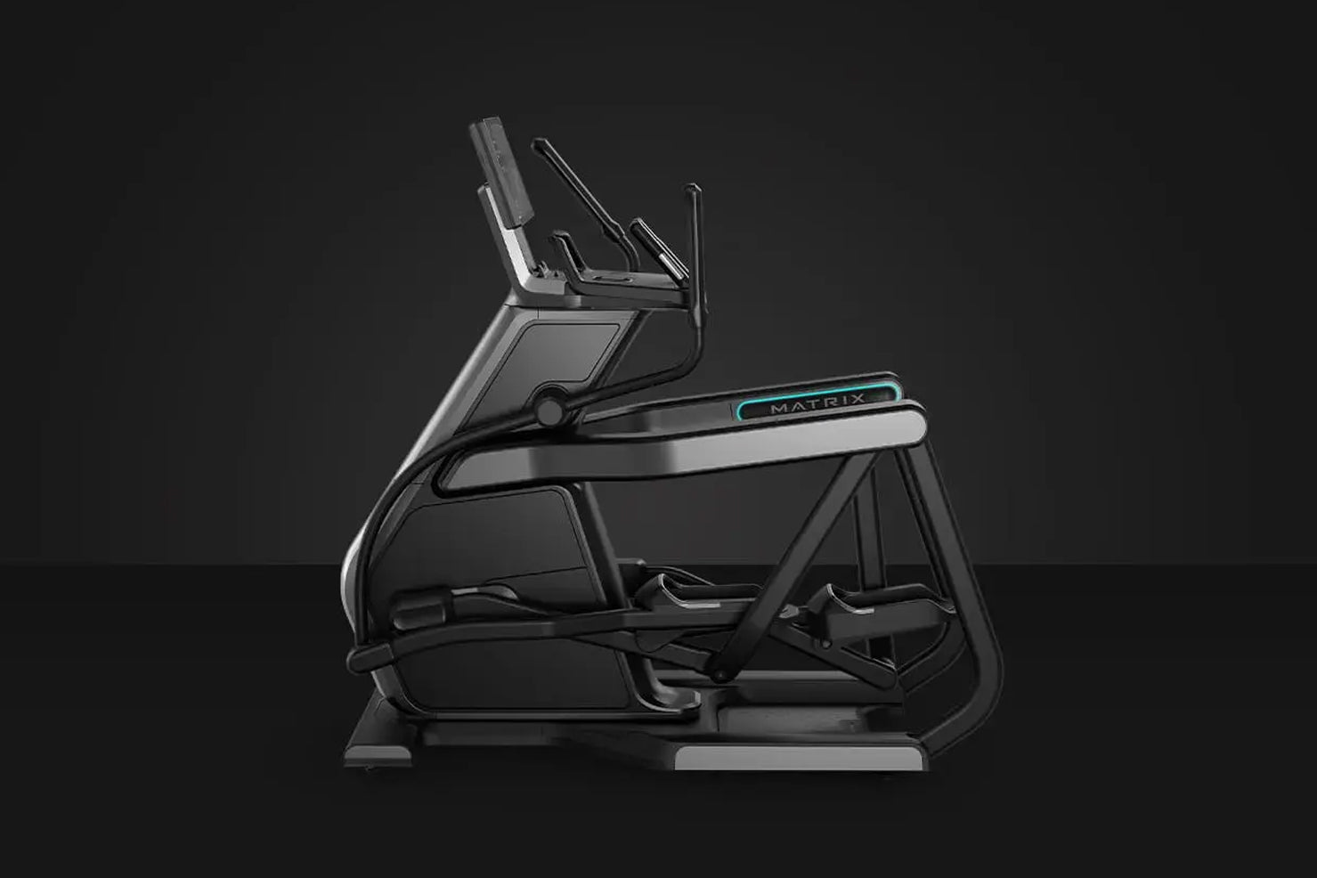 Matrix Onyx Ascent Trainer Elliptical Machine - Low Impact Cardio Workout Equipment for Home Gym, Perfect for Weight Loss & Full Body Toning | Ideal for Small Spaces & Apartment Fitness