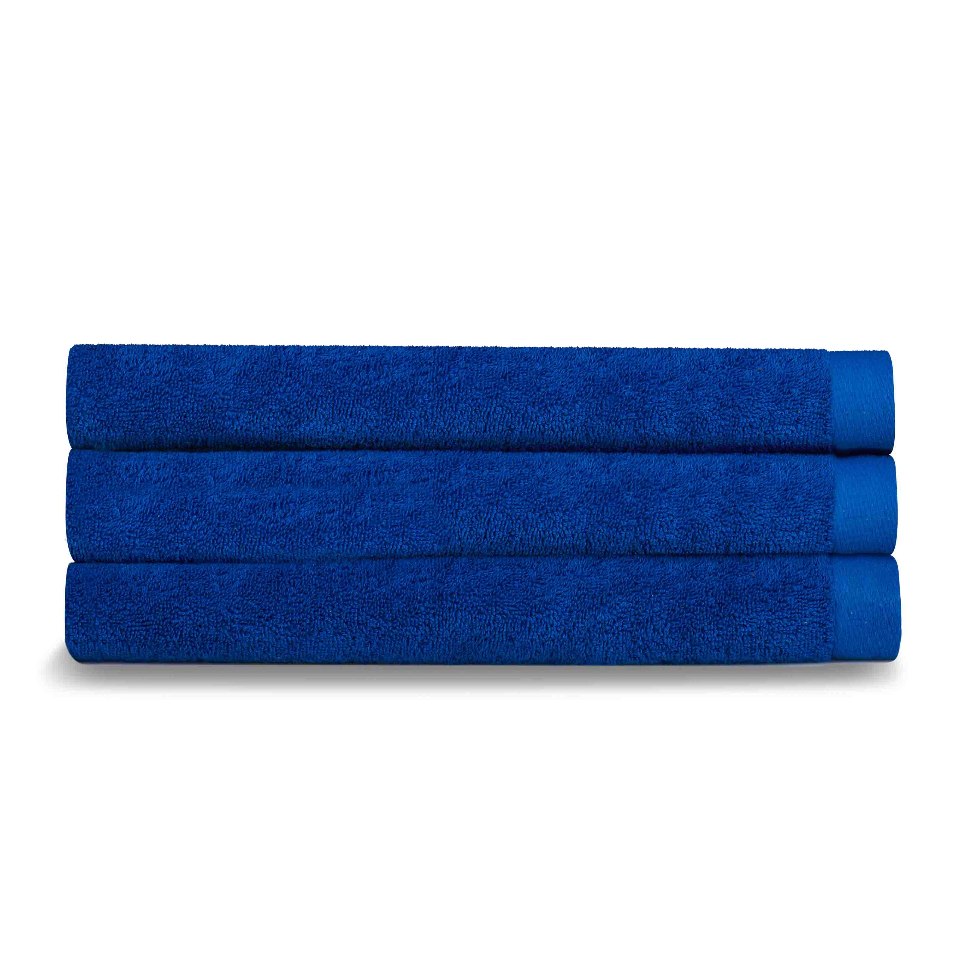 Premium Pool Towel Set - 12 Pack of 32x66 Inch Soft Absorbent Quick-Dry Bath Towels by Boca Terry | Perfect for Swimming, Beach, Gym & Spa Use