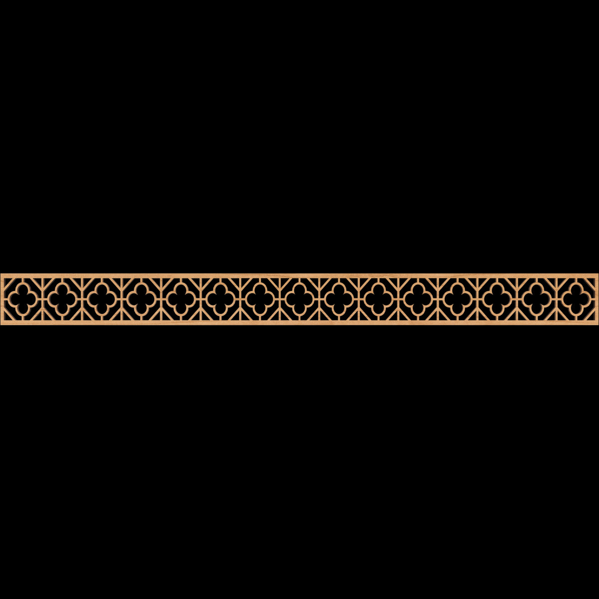 Hazelton Fretwork Moulding - Decorative Wood Trim for Home & Furniture DIY Projects | Perfect for Wall Paneling, Cabinetry and Interior Design