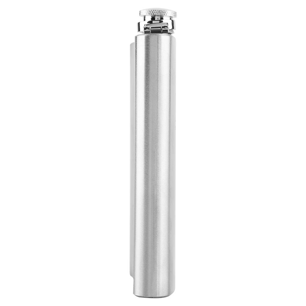 Stainless Steel Liquor Flask Funnel - 10 oz Pocket Whiskey Flask for Alcohol, Wine & Liquor - Perfect for Outdoor Adventures, Camping, Travel & Gifts