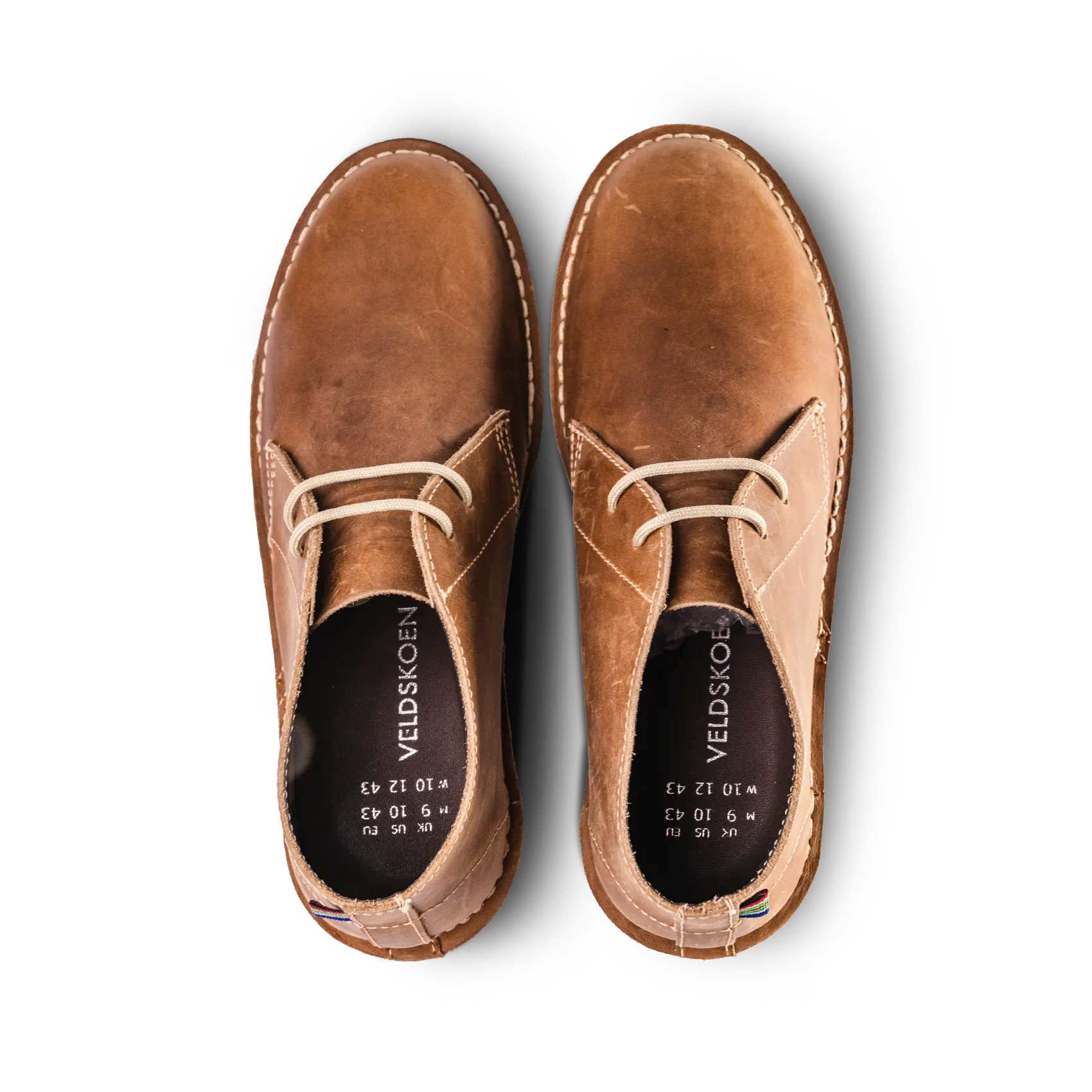 Heritage Origin Men's Casual Shoes - Comfortable Crepe Sole & San Diago Upper Leather Sneakers for Walking, Travel & Everyday Wear