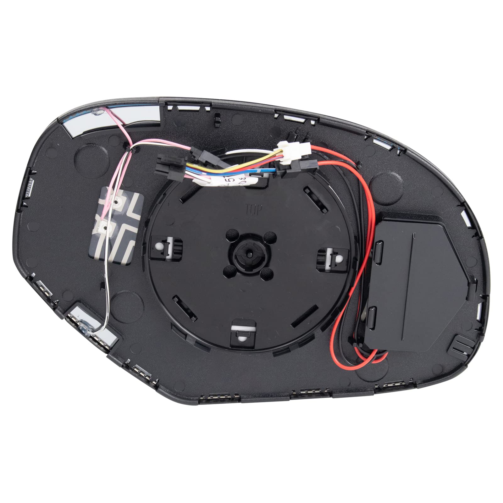 Auto Dimming Heated BSD Mirror Glass for Cadillac Chevy GMC - Driver Side Replacement with Blind Spot Detection, Perfect for Night Driving and Winter Conditions