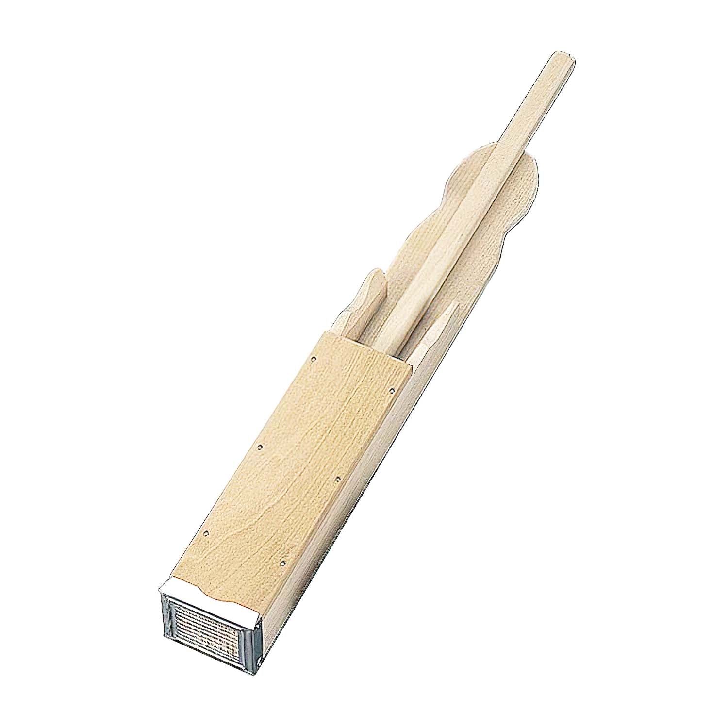 EBM Wooden Tokoroten Cutter - Traditional Japanese Agar Jelly Noodle Slicer - Perfect for Making Tokoroten, Kanten Noodles & Asian Desserts at Home