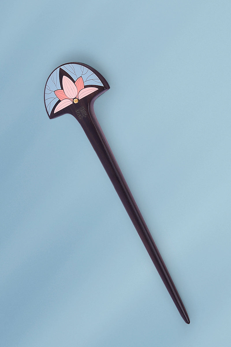 Exquisite Rosewood Hairpin for Women - Handcrafted Wooden Hair Accessory for Weddings, Parties & Everyday Elegance