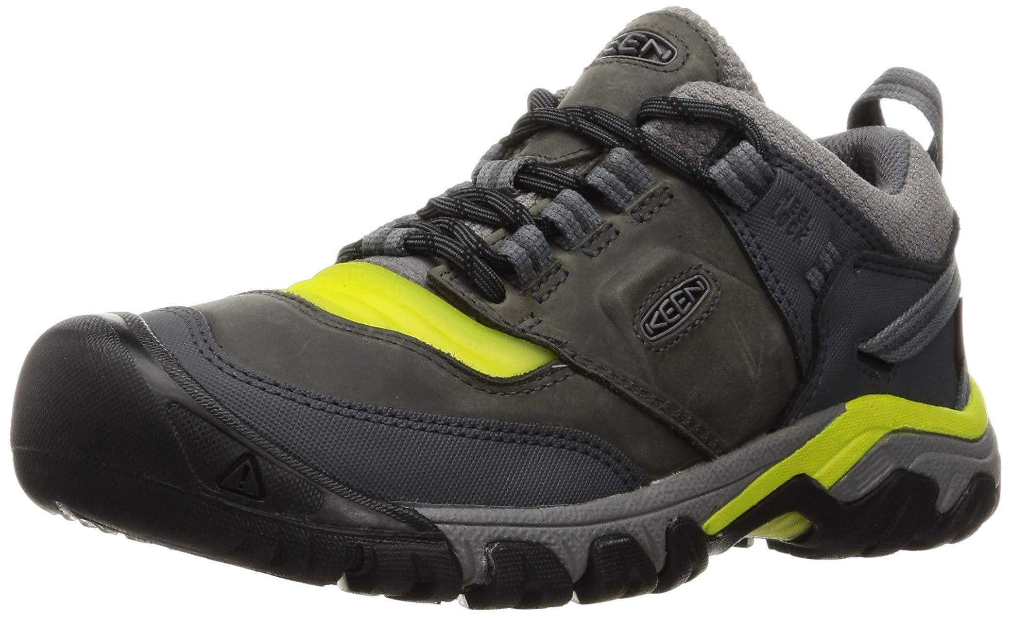 KEEN Men's Ridge Flex Low Height Waterproof Hiking Boots - Lightweight Outdoor Shoes for Trail Walking, Camping & Backpacking - All-Terrain Comfort for Adventurers