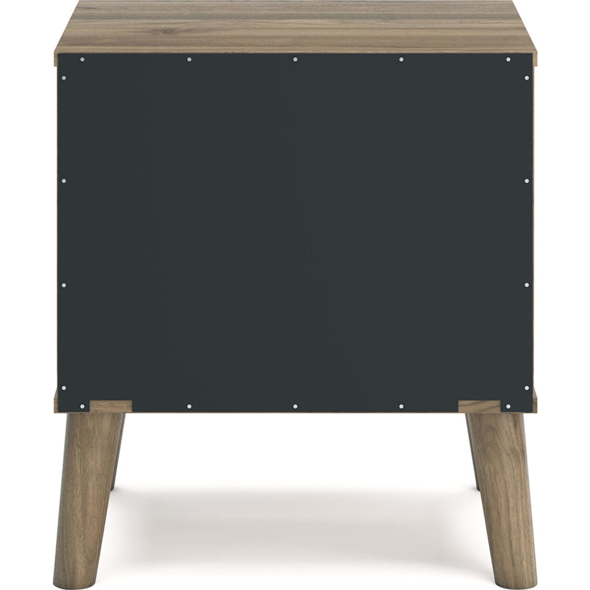Aprilyn Nightstand with Honey Finish - Modern Bedside Table for Bedroom, Living Room, or Office - Perfect for Storage and Decor