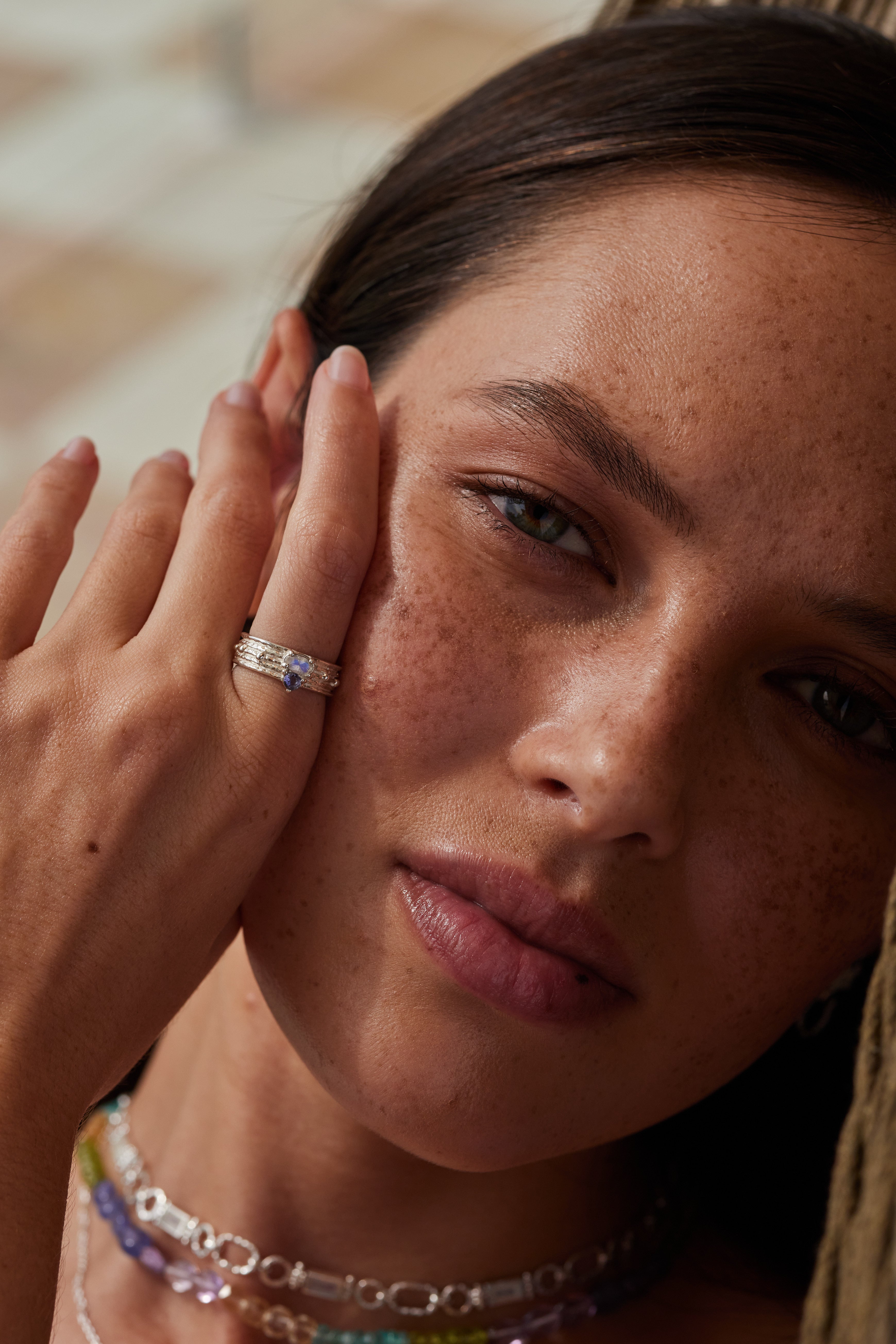 Elegant Raaya Sterling Silver Ring for Women - Dainty & Minimalist Jewelry Gift for Her - Perfect for Everyday Wear, Date Nights & Special Occasions