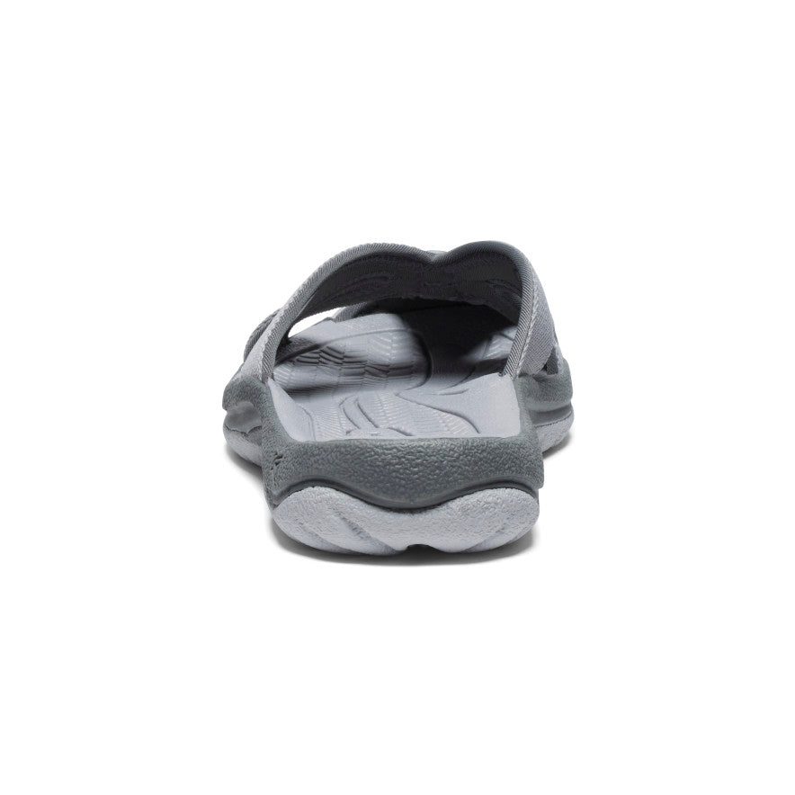 Women's Comfortable Bali Slide Sandals - Alloy/Steel Grey Color | Perfect for Beach, Pool, and Summer Outdoor Activities
