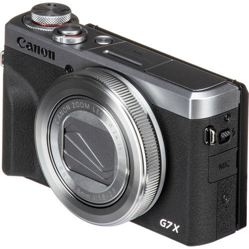 Canon PowerShot G7 X Mark III Digital Camera 20.1MP 4K Vlogging Camera with 4.2x Optical Zoom, Wi-Fi & Bluetooth - Silver - Perfect for Travel, YouTube & Content Creation