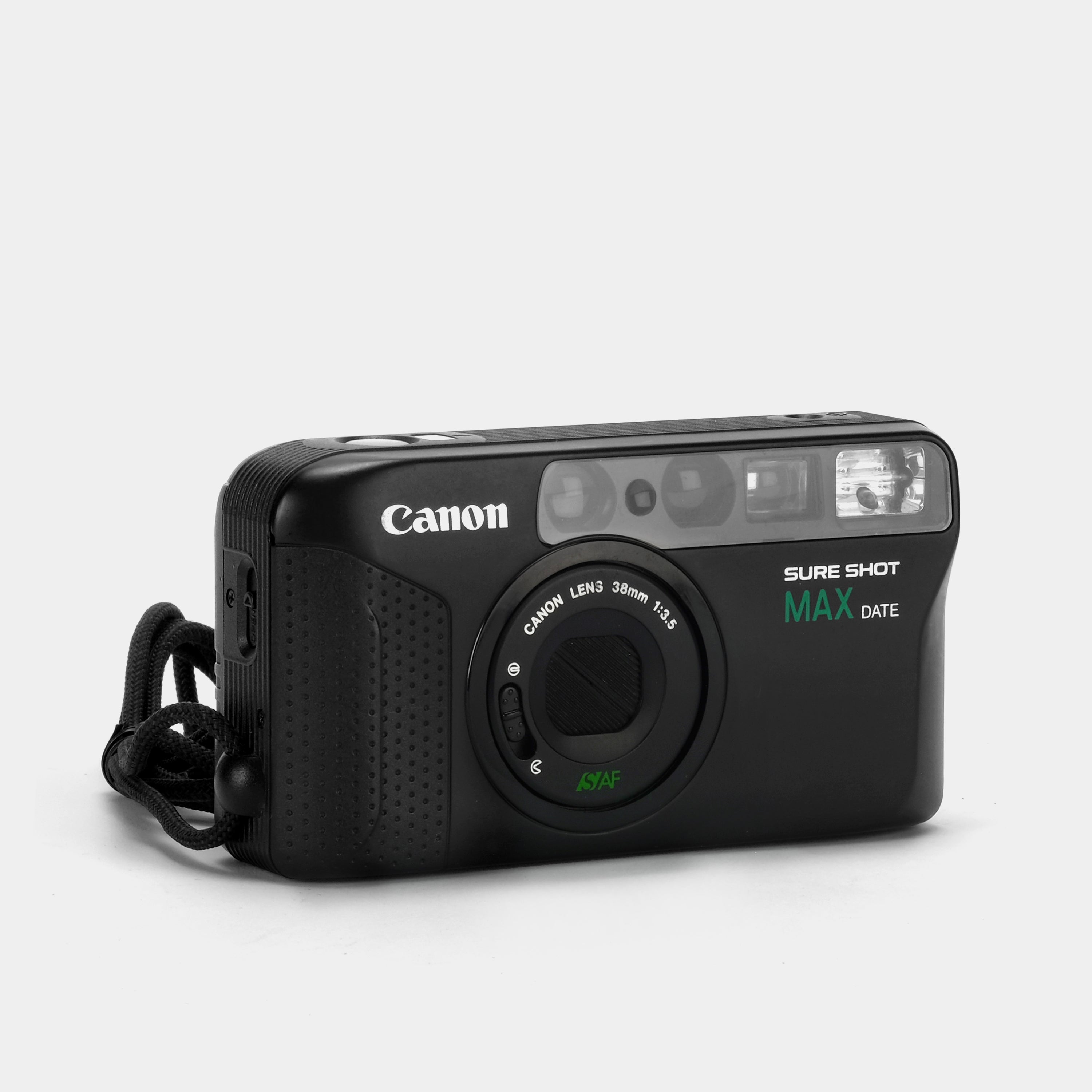 Canon Sure Shot Max Date 35mm Film Camera - Vintage Point & Shoot Camera with Date Function | Perfect for Travel, Street Photography & Film Enthusiasts