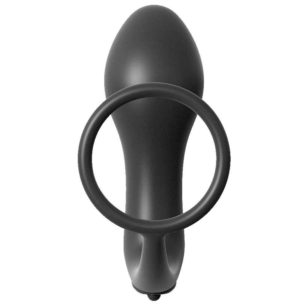 Anal Fantasy Collection - Vibrating Cock Ring & Butt Plug Set for Couples - Enhance Intimacy & Pleasure - Perfect for Role Play & Spicing Up Your Sex Life