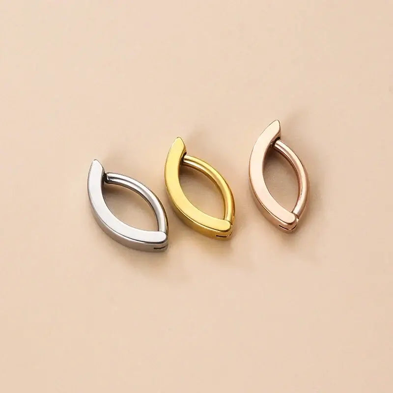 14G Minimalist Hinged Hoop Belly Ring - Surgical Steel Navel Piercing Jewelry for Women | HSPJ818 | Perfect for Everyday Wear, Parties & Body Piercing Styling