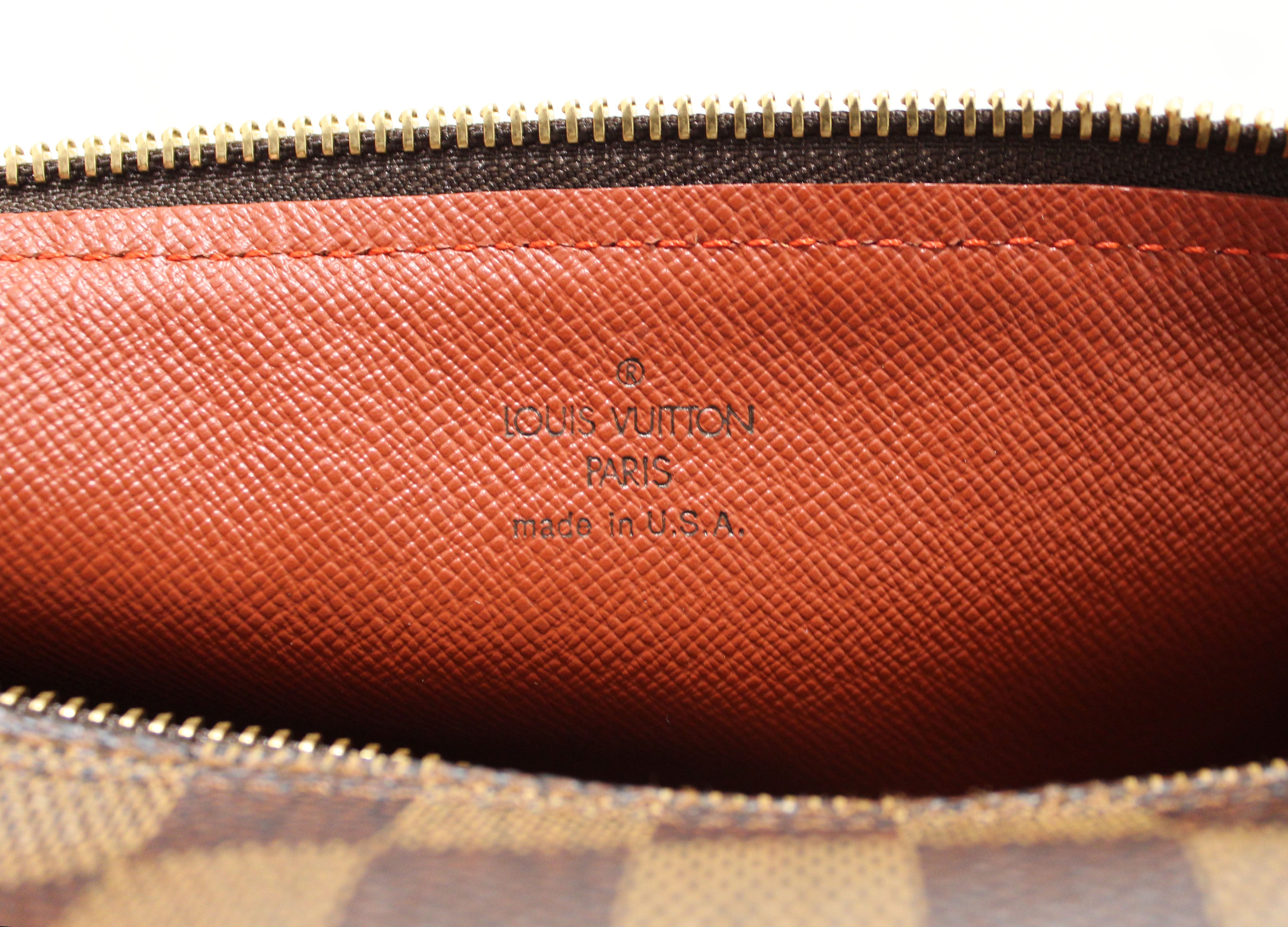 Authentic Louis Vuitton Damier Ebene Papillon 30 Crossbody Bag - Luxury Designer Handbag for Women, Perfect for Work, Travel & Everyday Use