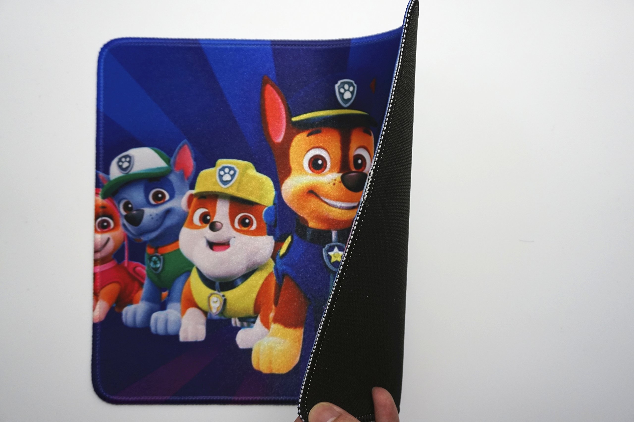 12x10 Inch HD Paw Print Dog Mouse Pad - Non-Slip Rubber Office Desk Mat for Computer & Laptop - Cute Pet Themed Gaming & Work Accessory for Dog Lovers