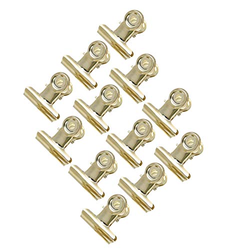 A K Homes - Professional Nail Pinching Clips & Extension Clips for Nail Art, Salon & Home Use - Multi-Functional Nail Clamps (Golden) - Perfect for DIY Manicures, Acrylic Nail Extensions & Nail Art Designs