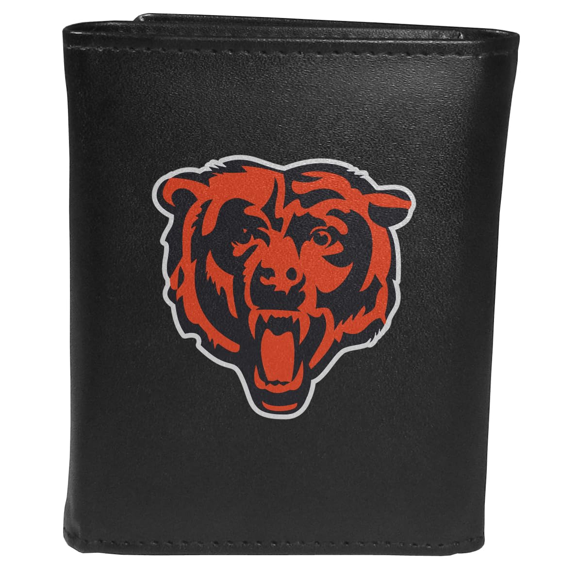 Siskiyou Boys' Tri-fold Wallet with Large Logo - Durable Leather Wallet for Teens, RFID Blocking, Multiple Card Slots - Perfect for School, Travel & Everyday Use