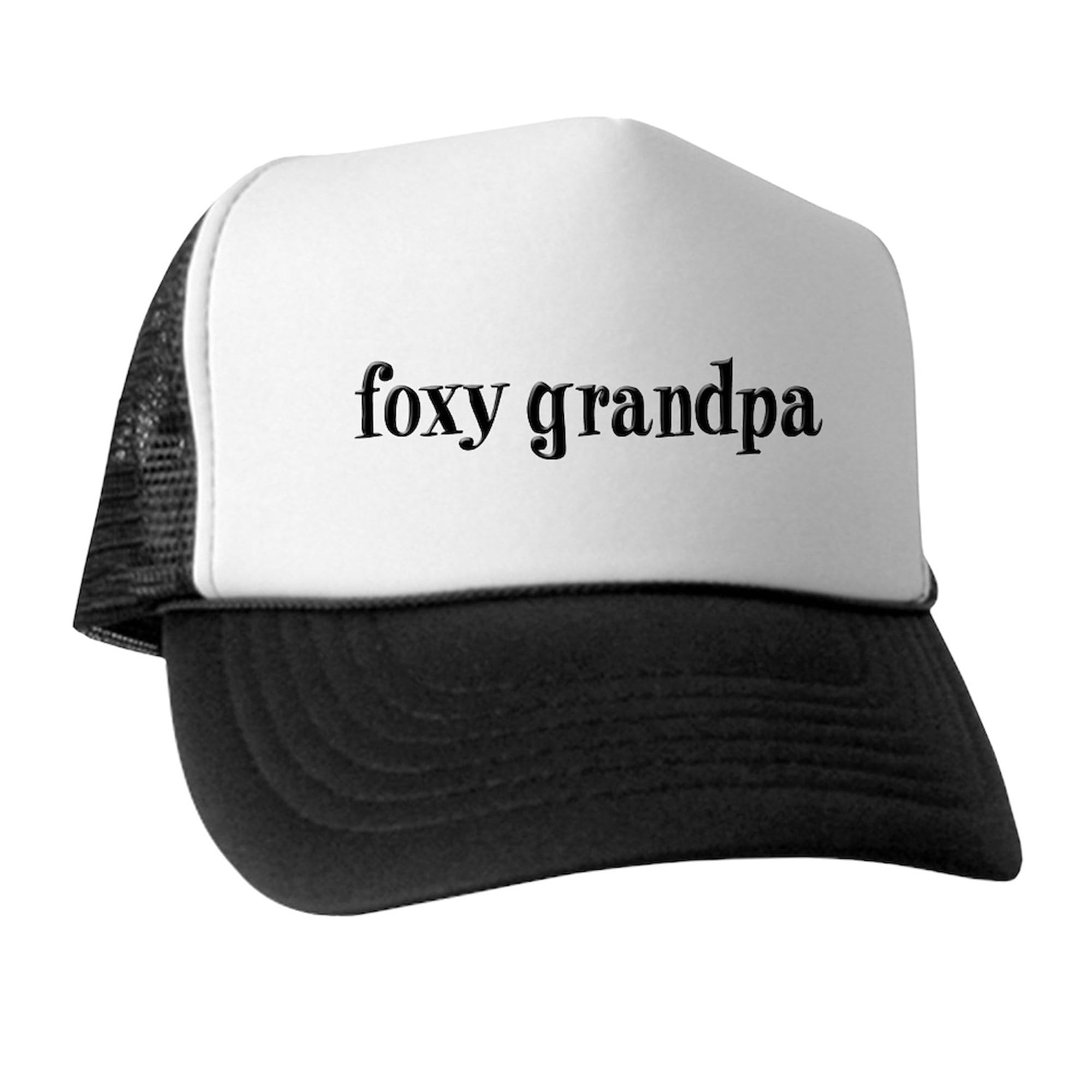 Foxy Gramps Adjustable Snapback Trucker Hat - Vintage Dad Cap for Casual Outfits & Outdoor Activities