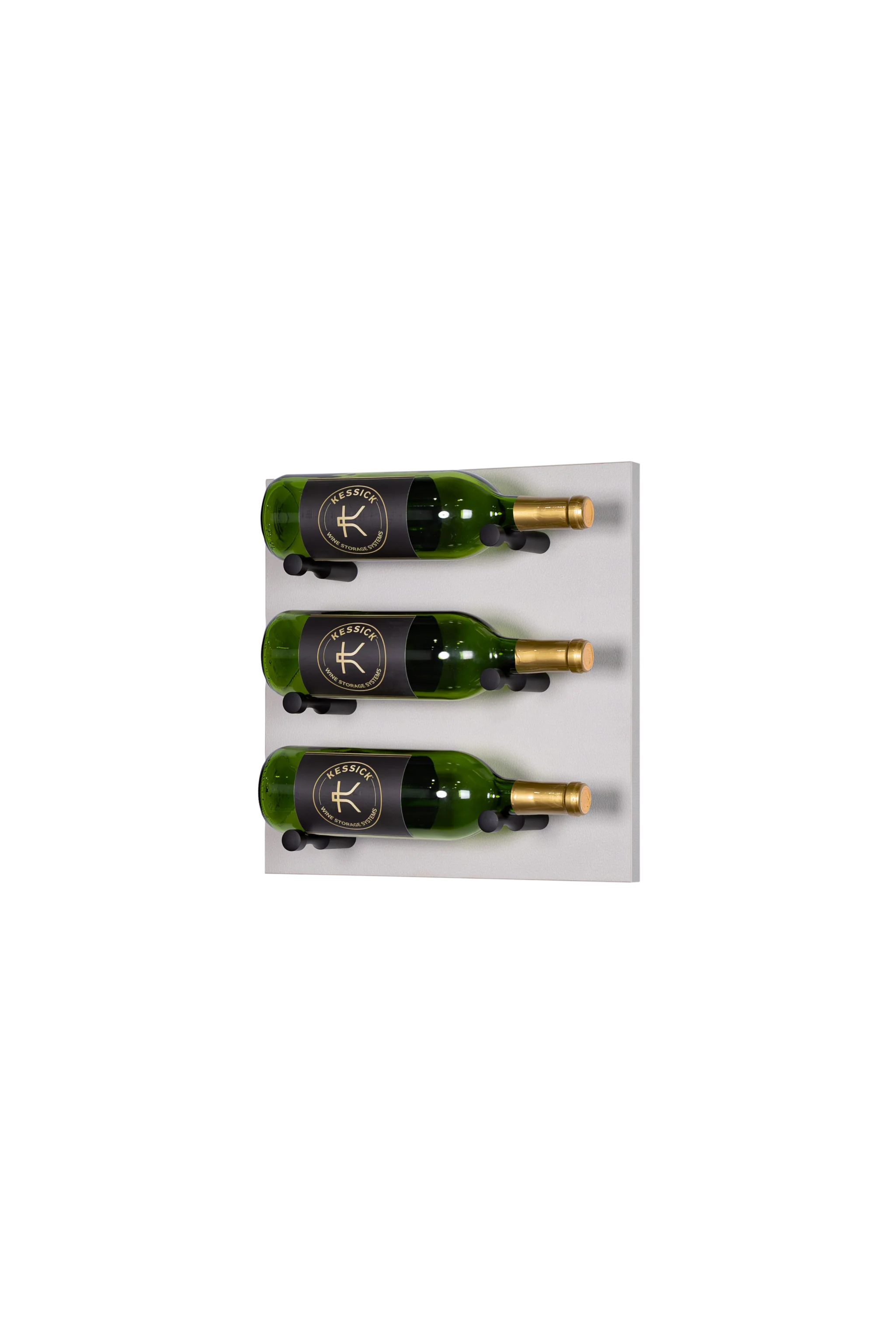 Kessick Wine as Art 14x14 Inch Wall Mounted Textured Panel Wine Rack - Perfect for Home Bar, Kitchen Decor & Wine Storage Organization