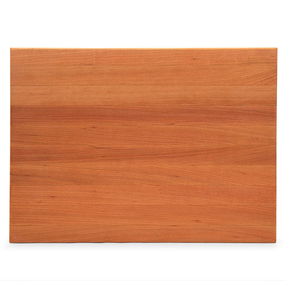 Premium John Boos R Board Series 24x18x1.5 Inch Cherry Wood Cutting Board - Heavy Duty Chopping Block for Kitchen, Butcher, Meat Prep & Serving