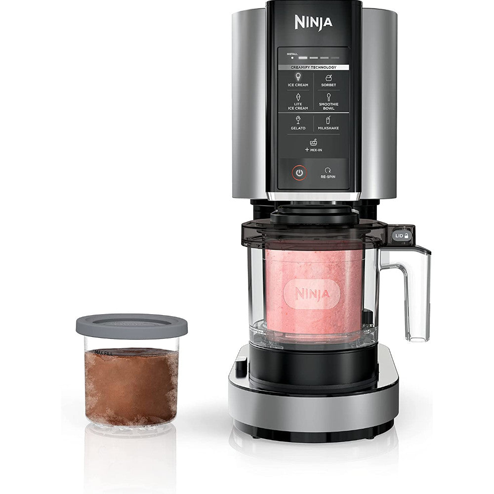 NINJA CREAMi NC301 Ice Cream Maker - Certified Refurbished with Home Essentials Warranty | Perfect for Homemade Gelato, Sorbet & Milkshakes