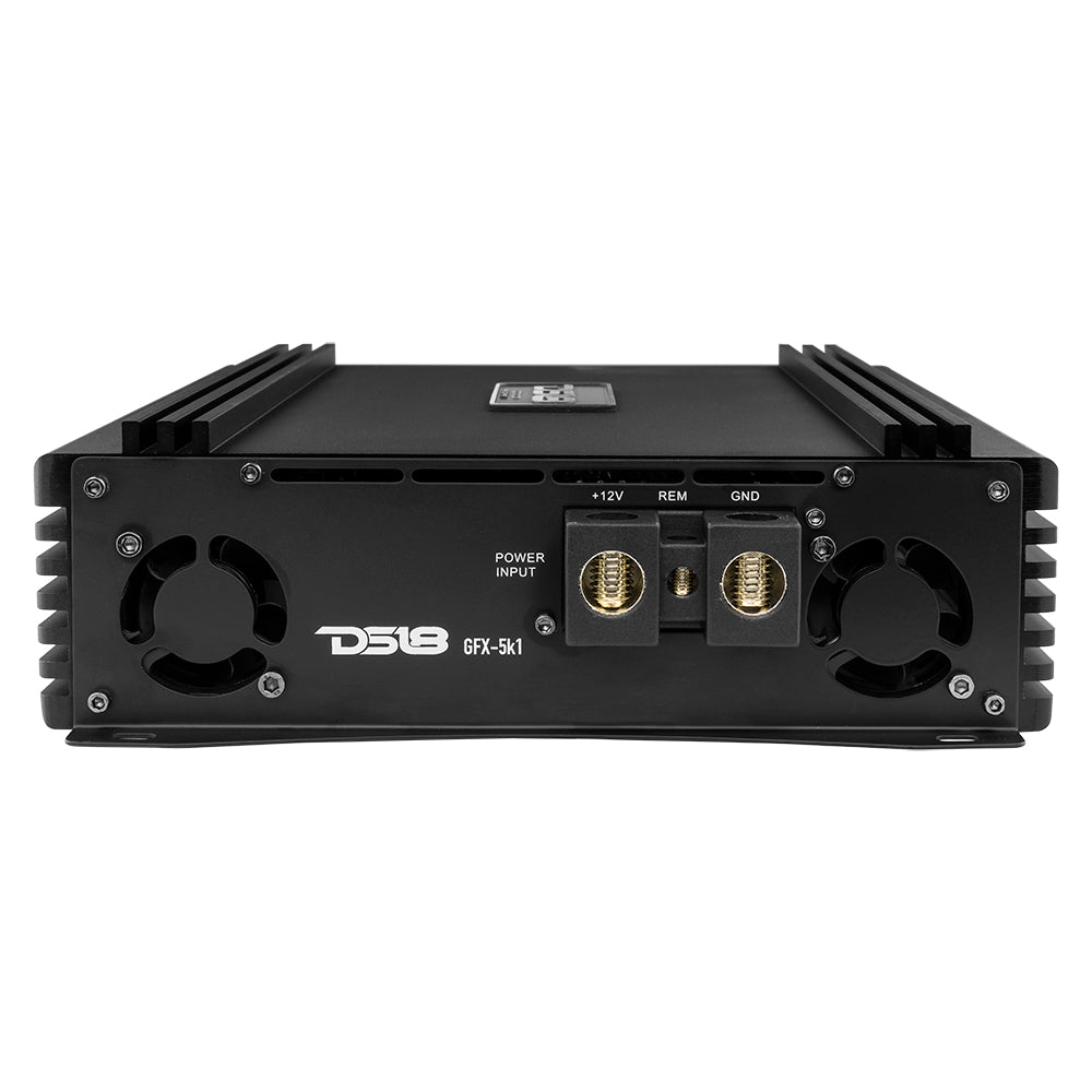 PRO 1 Channel Full Range Class D Amplifier 5000 Watts RMS @ 1 Ohm - High Power Car Audio Amp for Subwoofers & Speakers | Perfect for Car Audio Systems, Home Theater & Live Performances
