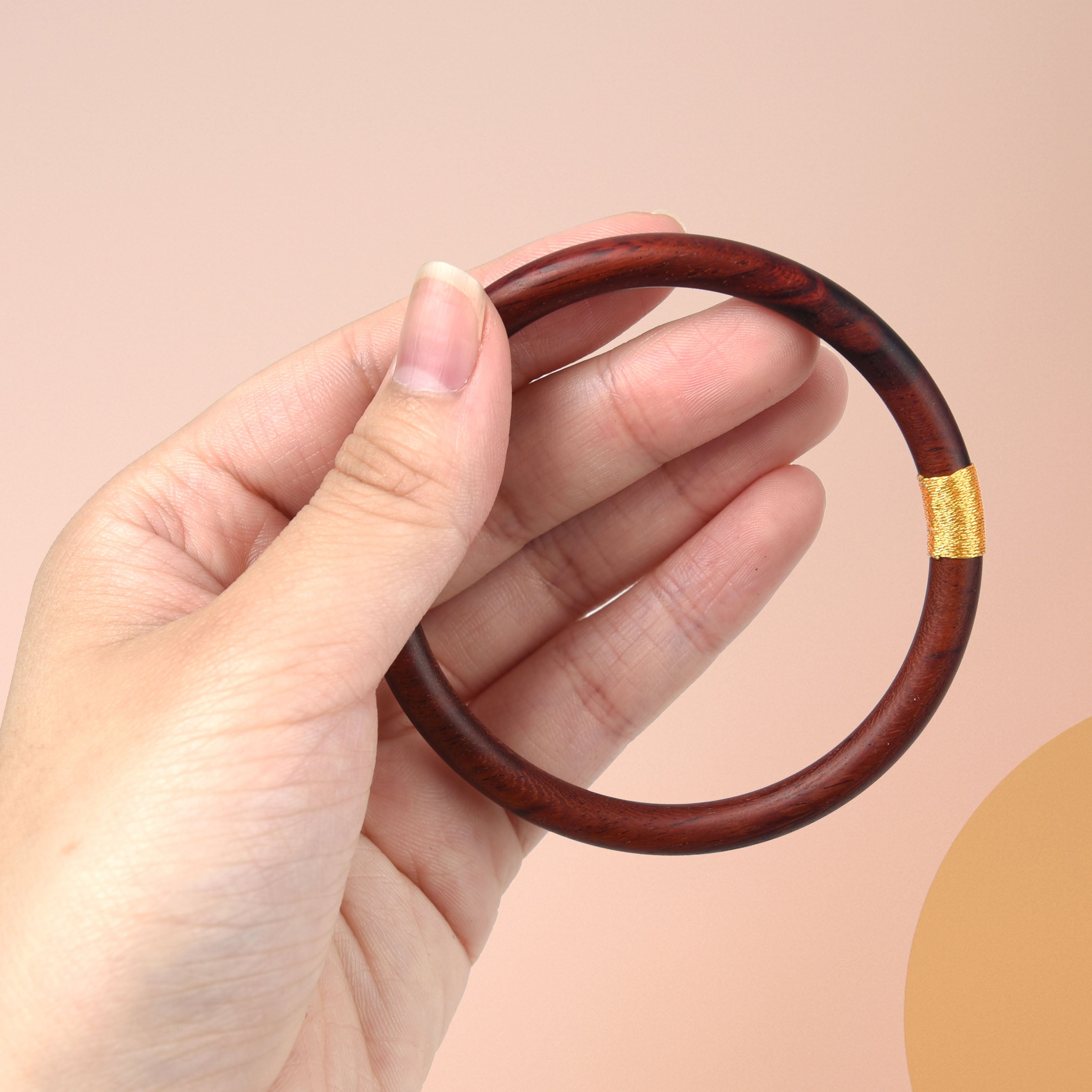 Handmade Wooden Bracelet for Women - Natural Wood Beads Boho Chic Jewelry - Perfect for Everyday Wear, Gifts & Boho Fashion Accessories