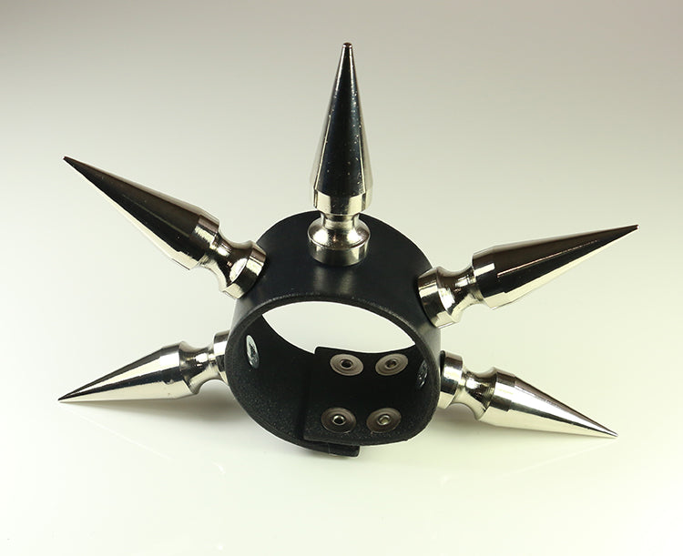 Spiked Leather Wristband for Men - Gothic Punk Fashion Accessory for Concerts, Parties & Everyday Wear