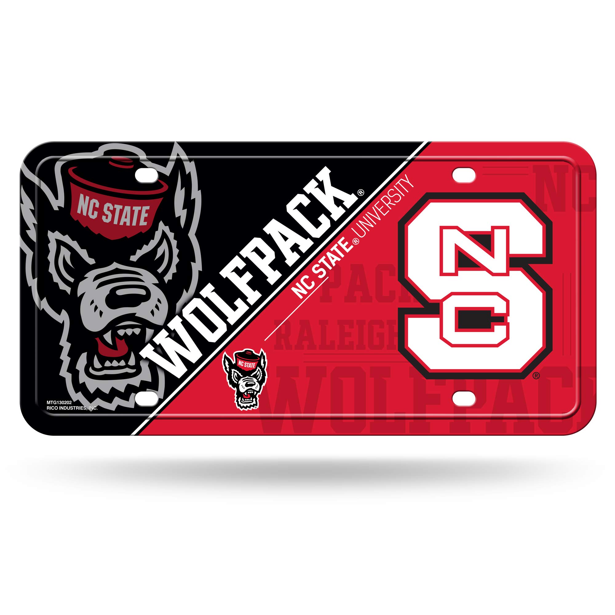 NCAA Unisex Metal License Plate Tag - Customizable Car Accessories for Sports Fans, Alumni & Collectors - Perfect for Tailgating, Game Days & Showcasing Team Spirit