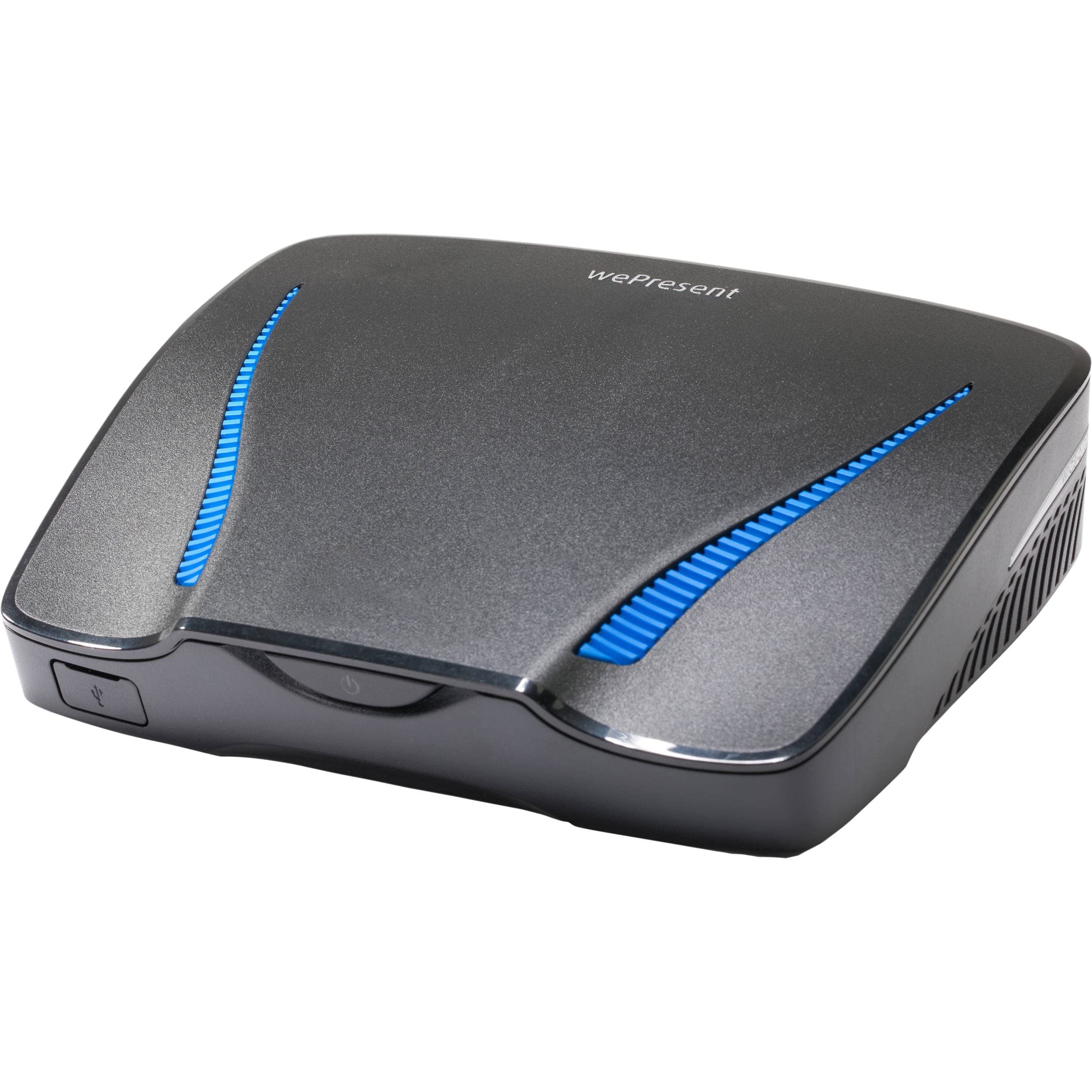 Renewed Barco Wepresent WICS-2100 Wireless Presentation Gateway - Silver | 4K Collaboration System for Conference Rooms & Classrooms | Plug-and-Play Screen Sharing for Laptops, Tablets & Smartphones | Ideal for Business Meetings, Remote Learning & Team Presentations