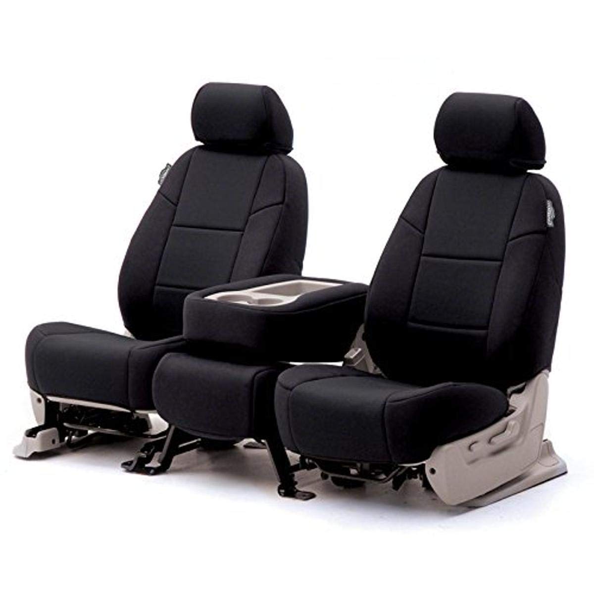 Coverking Custom Fit Neoprene Seat Cover for Ram 1500 (2019-2023) - Black | Waterproof & Durable Truck Seat Protector | Perfect for Off-Roading, Work & Daily Commute