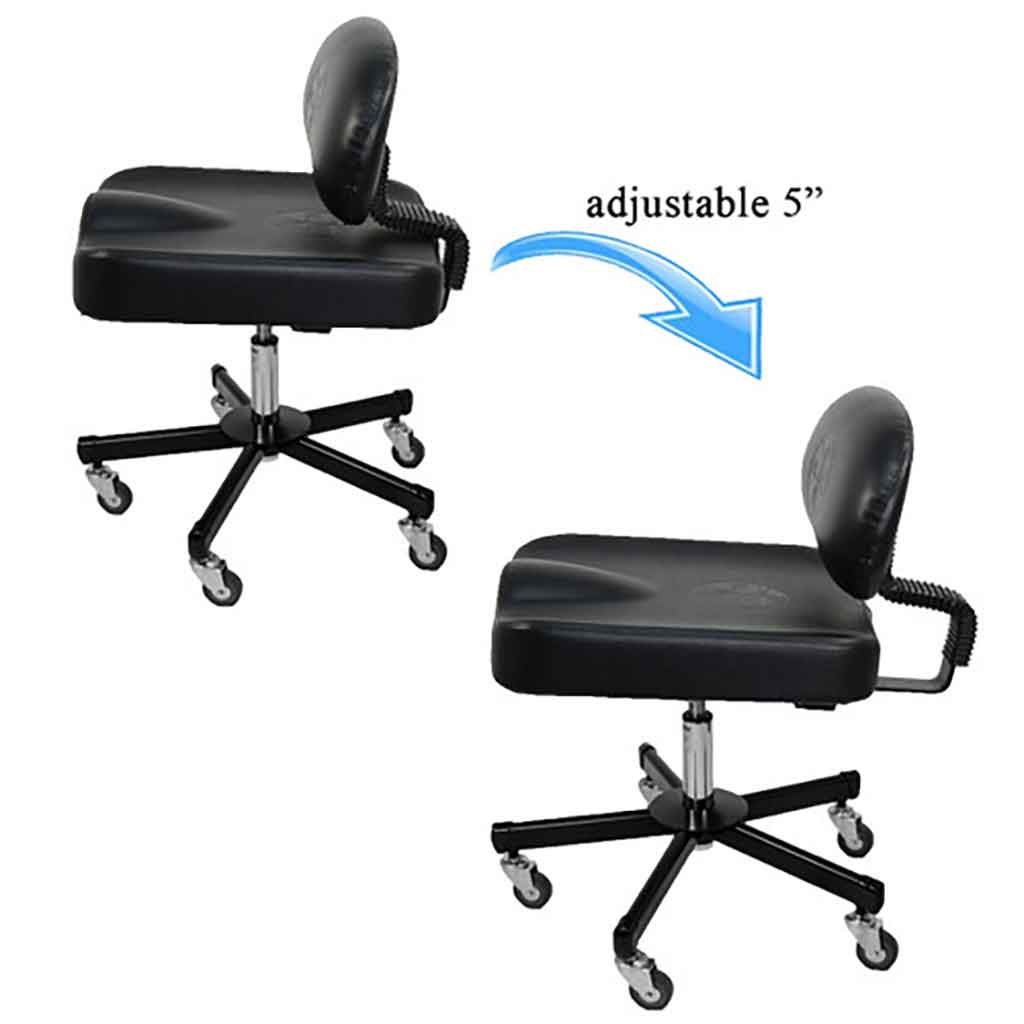 Ergonomic Back Support Chair for Office & Home - Adjustable Lumbar Support, All-Purpose Comfort - Perfect for Desk Work, Gaming & Long Sitting Sessions