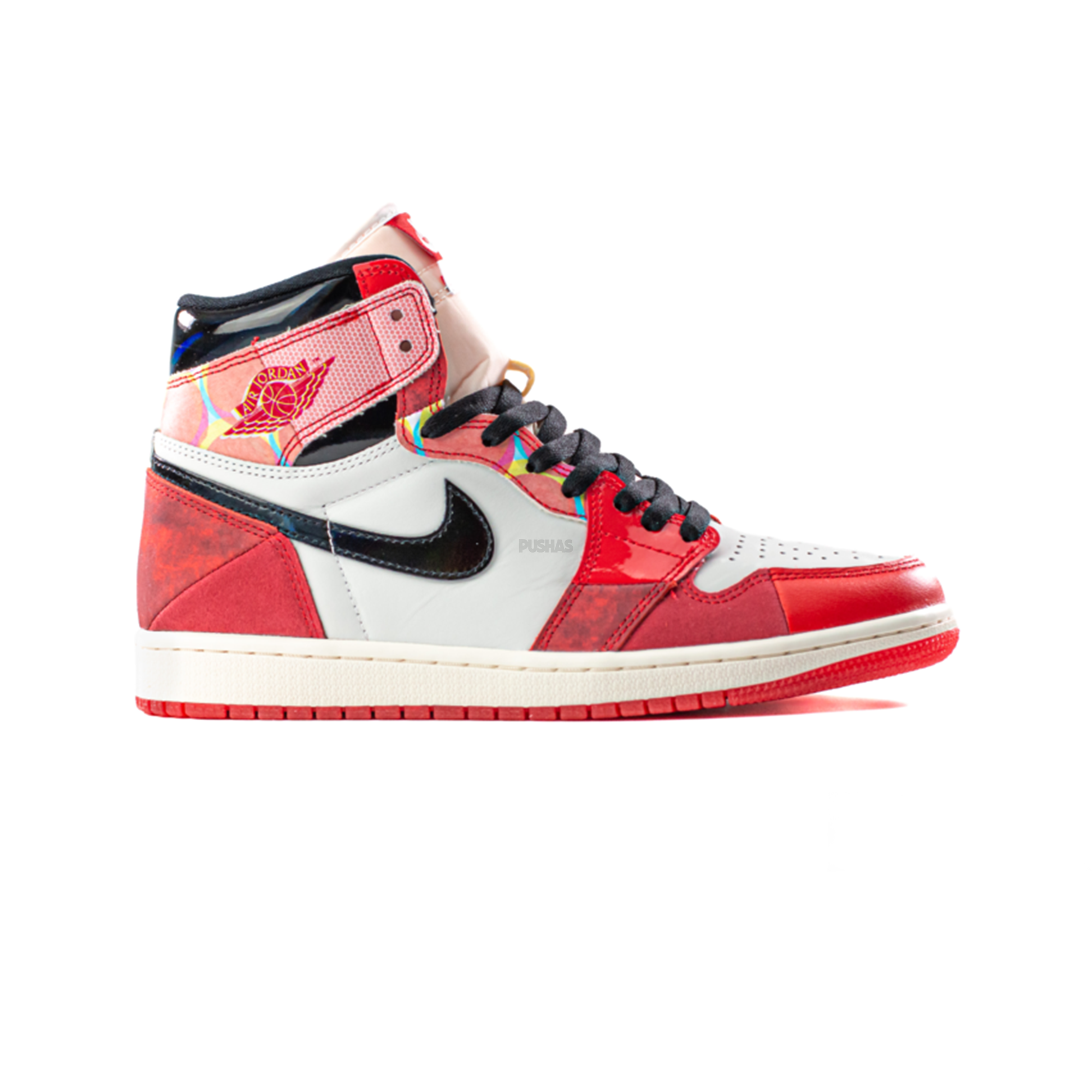Air Jordan 1 High OG x Spider-Man 'Across the Spider-Verse Next Chapter' Sneakers (2023) - Limited Edition Basketball Shoes for Collectors & Marvel Fans - Perfect for Streetwear, Sneaker Events & Superhero Movie Screenings