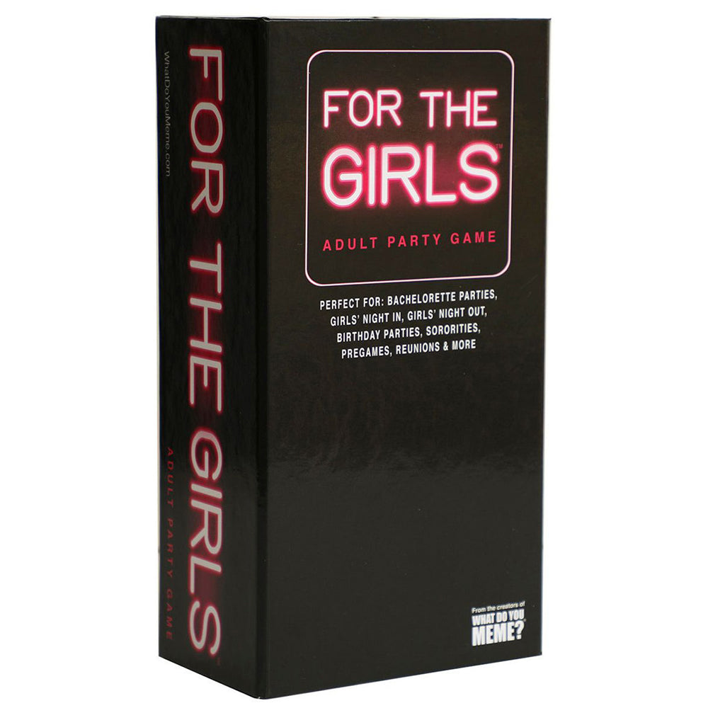 For The Girls Adult Party Game - Fun & Hilarious Girls Night Out Game for Bachelorette Parties, Girls Night In, and Birthday Celebrations