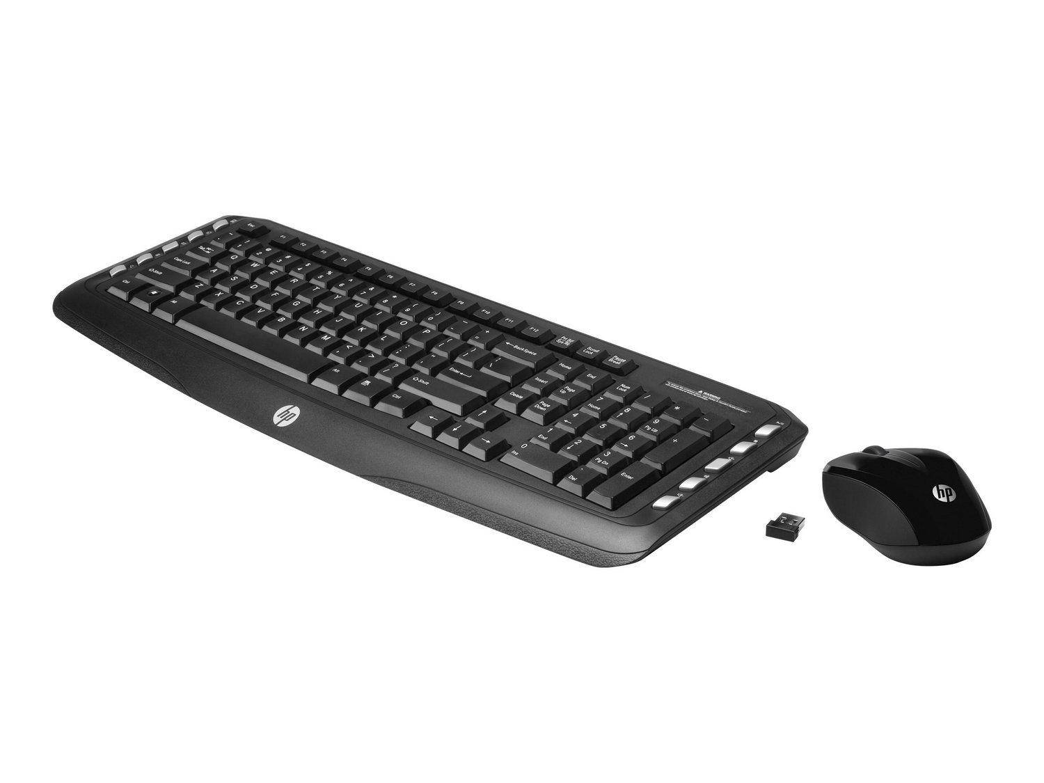 HP Wireless Desktop Keyboard - Swiss Layout, Ergonomic Design for Comfortable Typing - Perfect for Home, Office, and Gaming Use