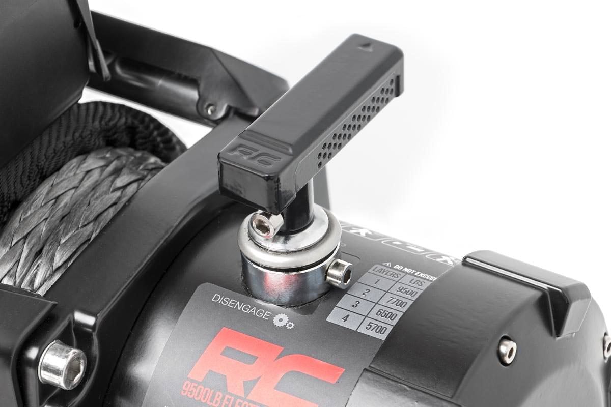 12,000 lb Heavy Duty Winch with Synthetic Rope - PRO12000S Professional Off-Road Recovery Winch for Trucks, Jeeps & ATVs (Ideal for Mud, Snow & Rocky Terrain)