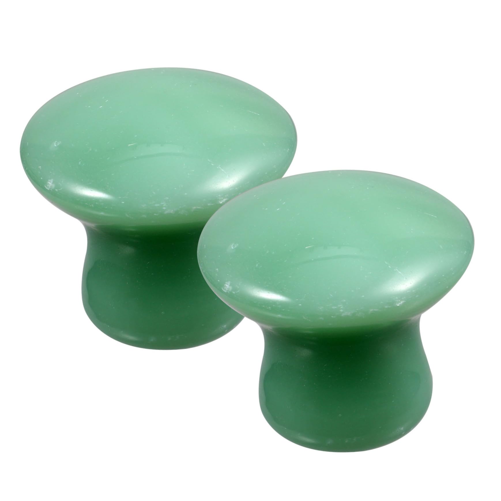 Beavorty 6-Piece Aventurine Jade Facial Massage Stones Set - Mushroom Head Massager, Horn Plate & Eye Scraping Tools for Skincare, Spa & Gua Sha Therapy | Perfect for Home Facial, Relaxation & Anti-Aging Routine