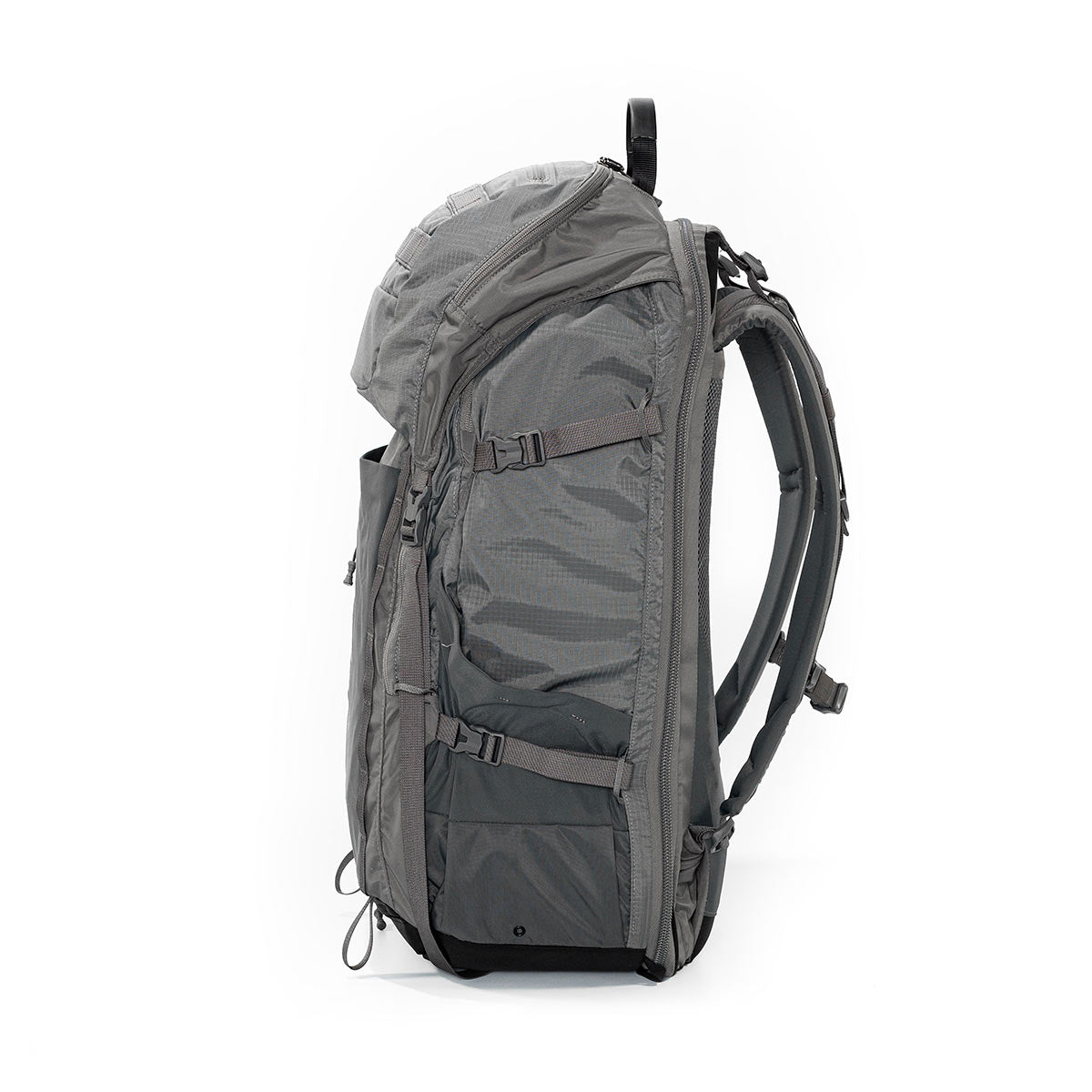Atlas Adventure Medium Backpack - Lightweight Hiking Daypack for Men & Women, Water-Resistant Gray Backpack for Travel, Camping & Outdoor Activities