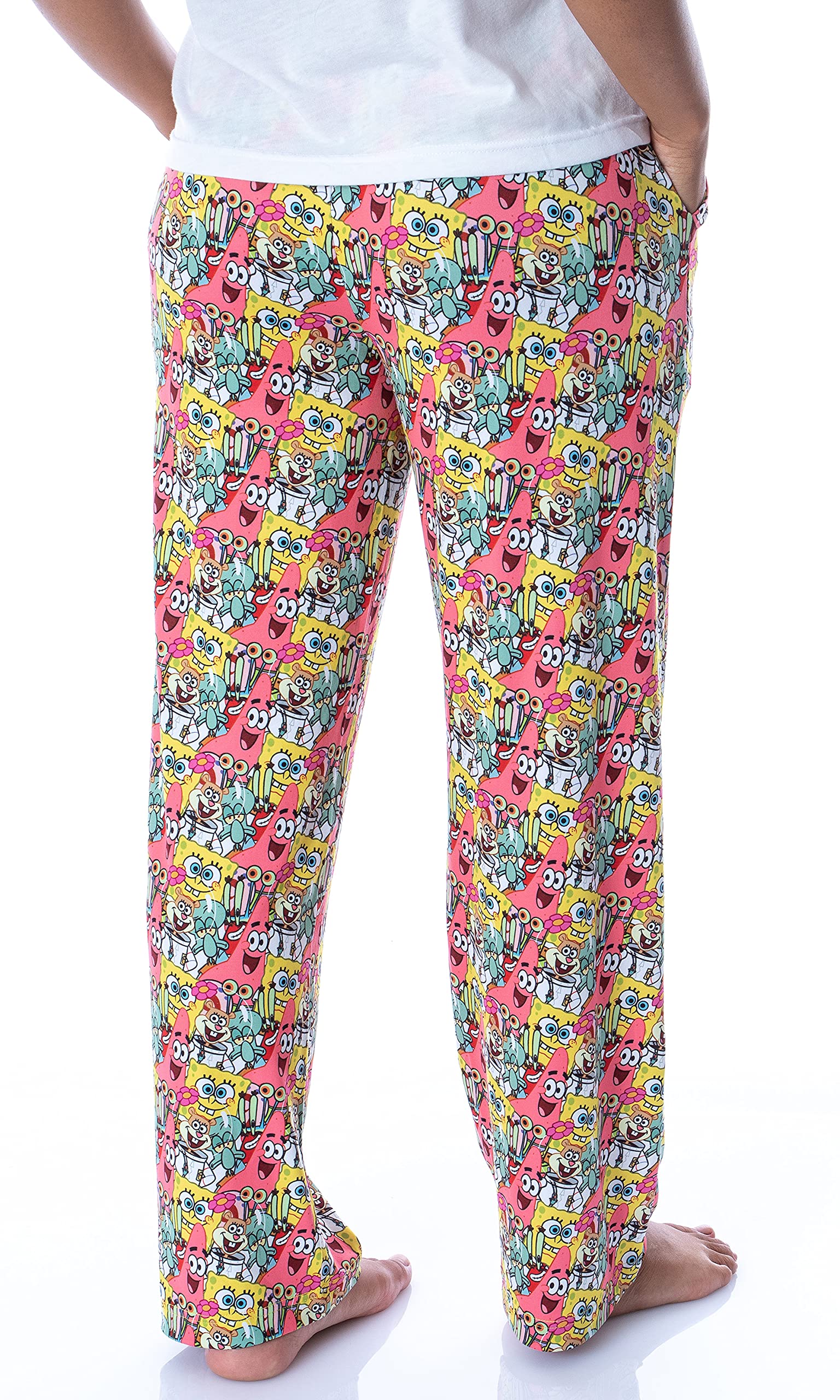 SpongeBob SquarePants Patrick Star Pajama Pants for Women - Soft Sleepwear & Lounge Pants for Nickelodeon Fans, Cartoon Character Themed Comfort Wear (Perfect for Sleepovers, Movie Nights & Gift Giving)