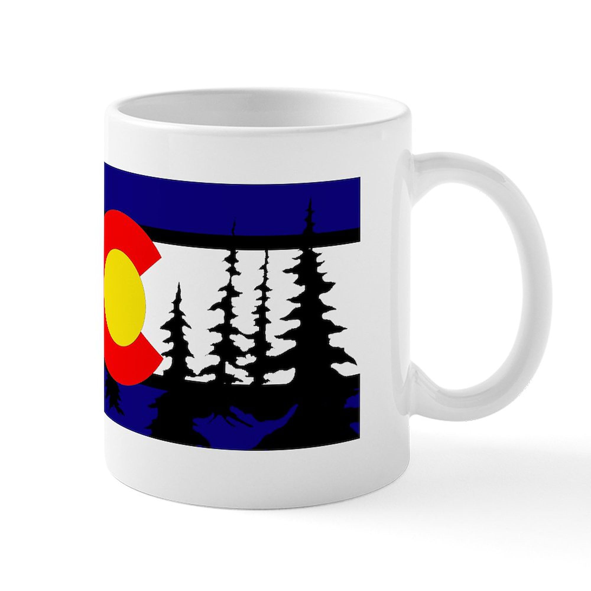 Colorado Themed 11 oz (325 ml) Ceramic Coffee Mug - Perfect for Home, Office & Gifts - Durable & Dishwasher Safe Travel Mug for Tea & Hot Beverages