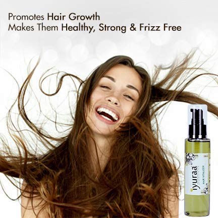 IYURAA PHYTOSCIENCE Ayurvedic Hair Growth Oil with Reetha, Shikakai & Amla - 100ml Sesame Oil Based Treatment for Hair Loss Prevention & Healthy Scalp - Includes Free Neem Comb for Daily Hair Care & Styling