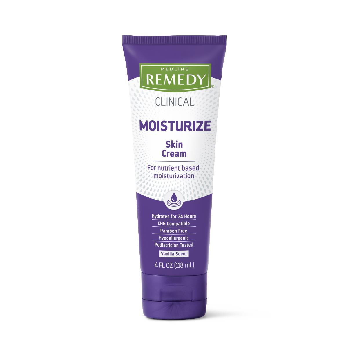 Medline Remedy Clinical Skin Cream - Hydrating & Healing Moisturizer for Dry, Cracked Skin | Dermatologist Recommended | Ideal for Eczema, Psoriasis & Daily Skin Care