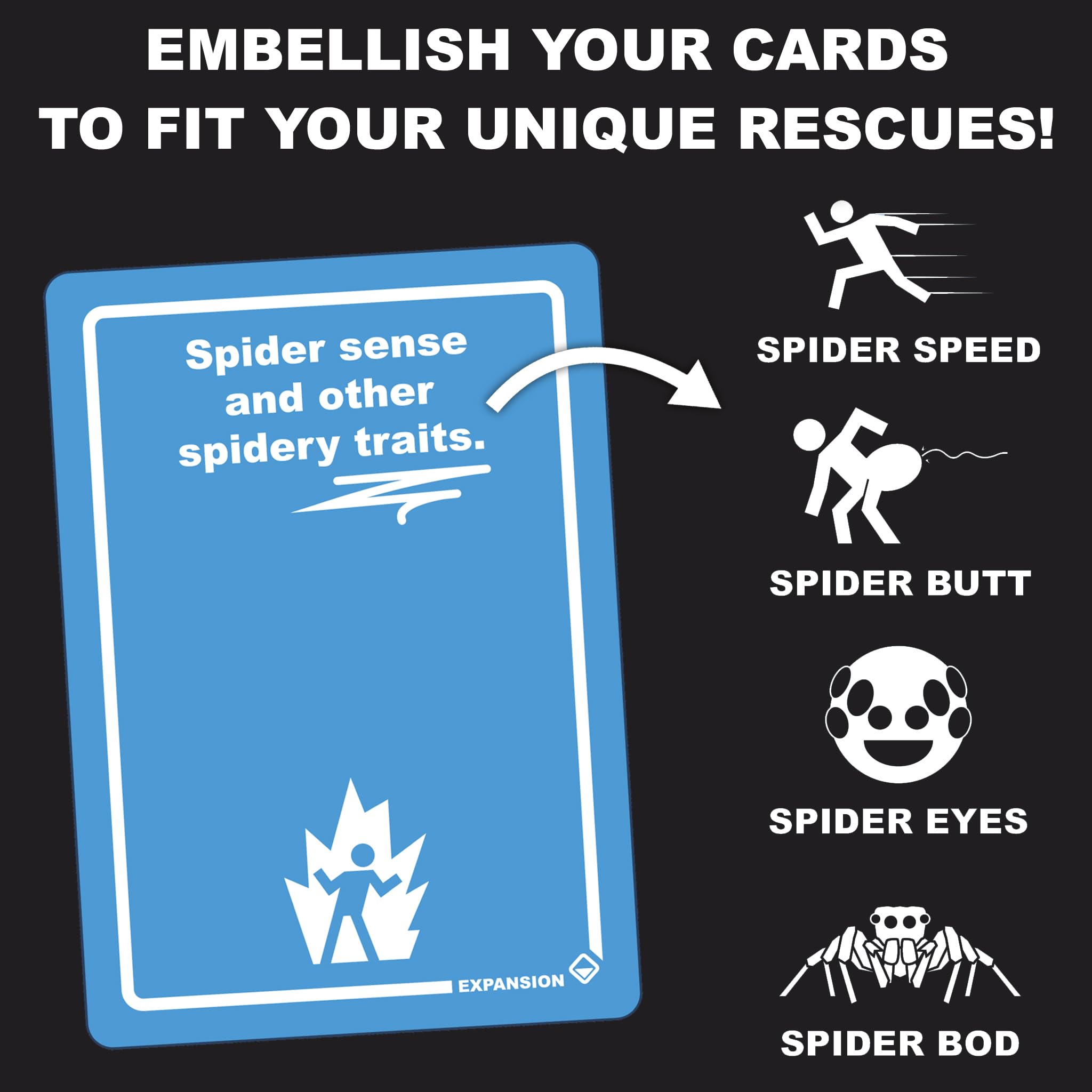 Danger The Game - Whack A Moley: Fun Party Card Game with Bizarre Dangers & Heroic Rescues | Standalone Expansion | Perfect for Game Nights & Family Gatherings