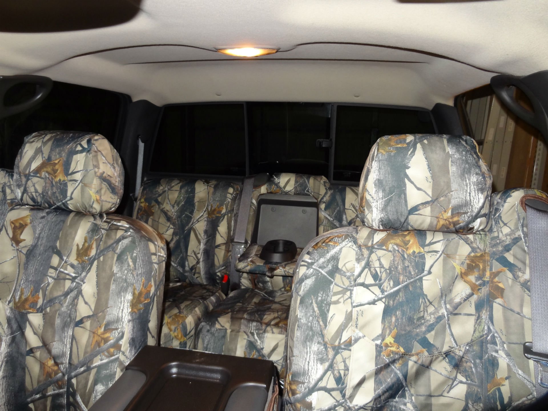 Durafit Custom Seat Covers for 2003-2006 Chevy Silverado LT Double Cab - Full Set (Front 40/20/40 Split & Rear 60/40 Bench) - XD3 Camo Endura Fabric - Perfect for Off-Roading, Hunting & Truck Protection