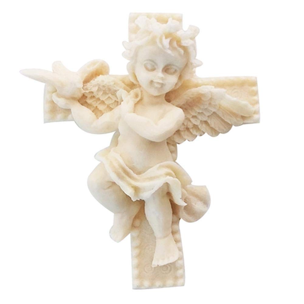 Food Grade Silicone 3D Peace Dove Angel Baby Cake Mold - Reusable for Candy, Chocolate, Soap, Candles & Fondant | Perfect for Gummy Biscuits, Sugar Craft & DIY Cake Decorating | Ideal for Birthday Parties, Baby Showers & Holiday Baking