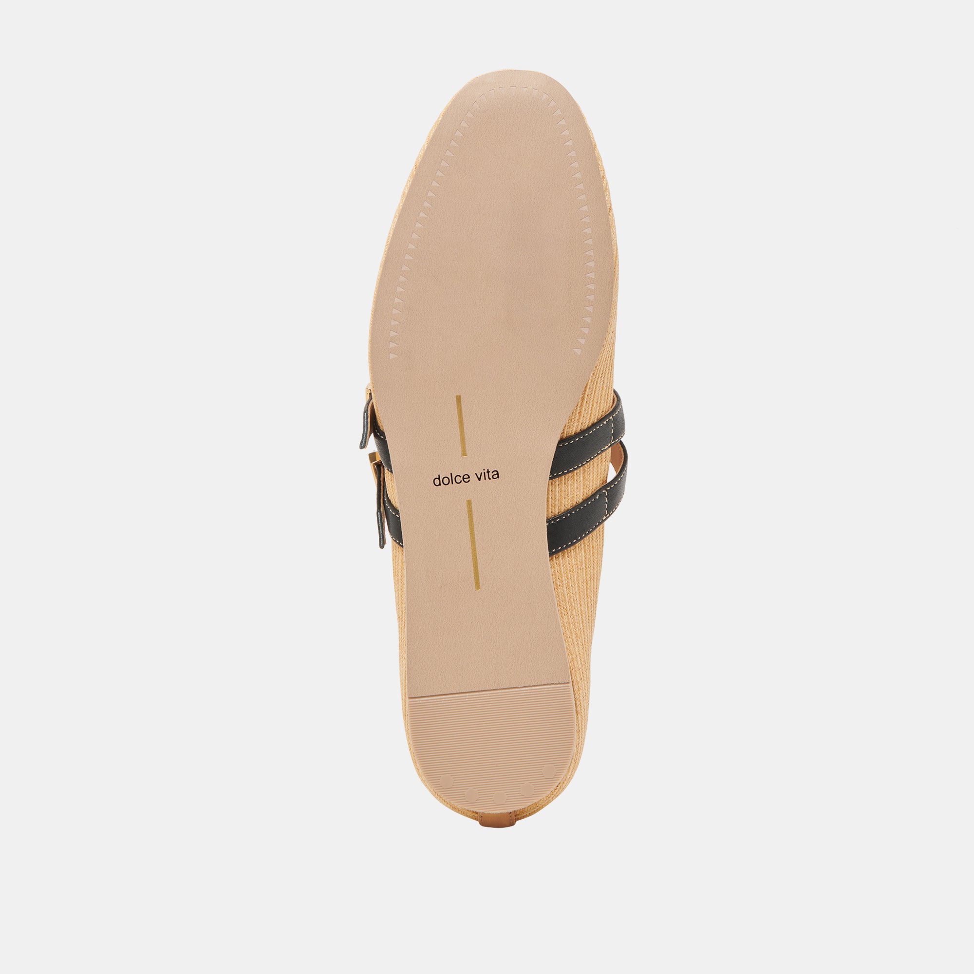 BAYLEE WIDE BALLET FLATS - Natural Raffia Women's Comfortable Slip-On Shoes for Casual Wear & Summer Outfits