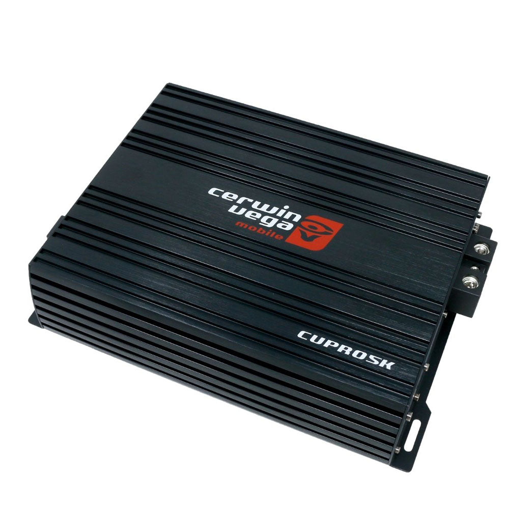 Cerwin Vega CVPRO5K 5000W Full Range Class D Monoblock Car Amplifier - Certified Refurbished for Powerful Bass & Clear Sound | Perfect for Car Audio Systems, Subwoofers & Truck Stereo Upgrades